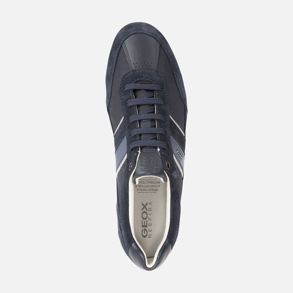 Tenis Geox Homem Azul Marinho - Wells - FDZGE4936